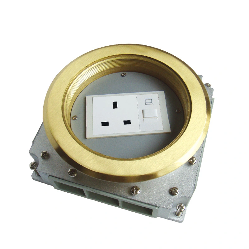 160mm Round Murfin Hidden Floor Socket Swivel Type Underfloor Sockets