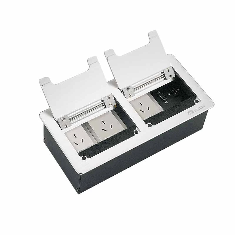 Buɗe Cover Conference Multifunctional Tabletop Power Socket